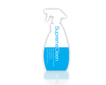 spray bottle shaped business card